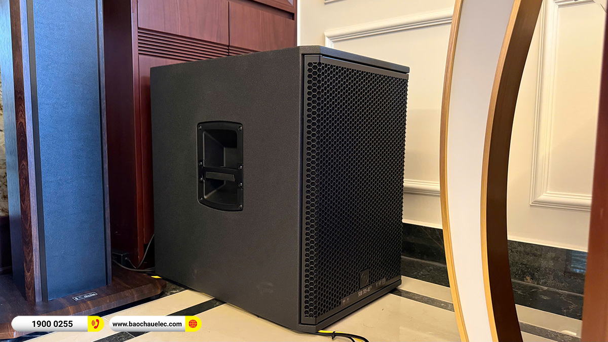 Lắp đặt 2 d&agrave;n karaoke VIP RCF hơn 500tr cho anh Cường tại H&agrave; Nội