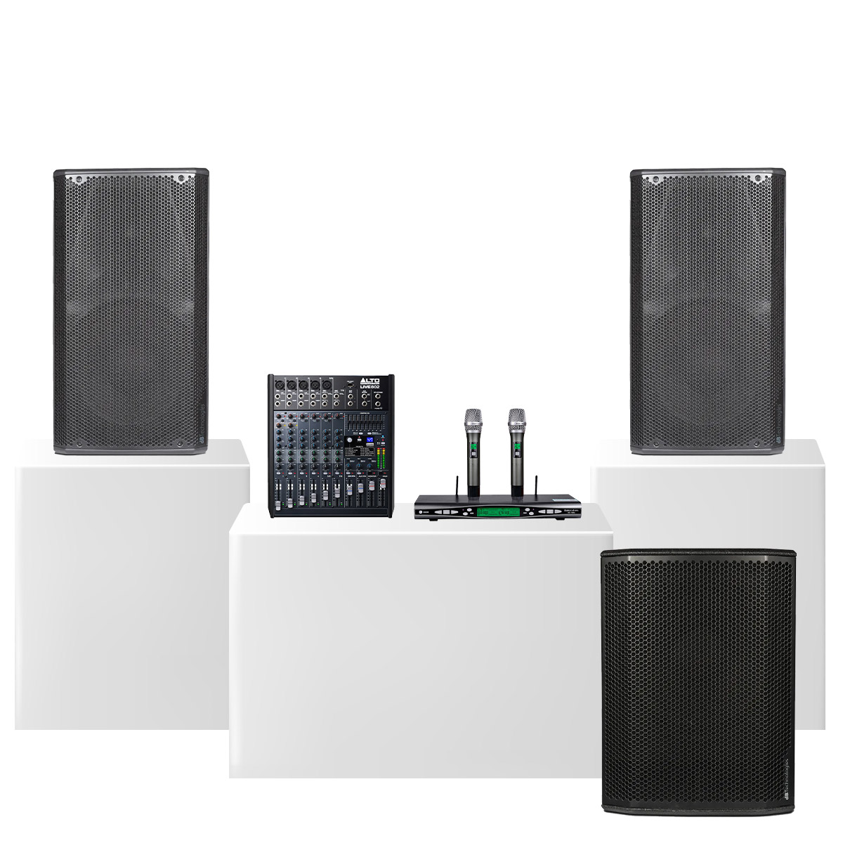 Dàn karaoke – sân khấu dBTechnologies 02