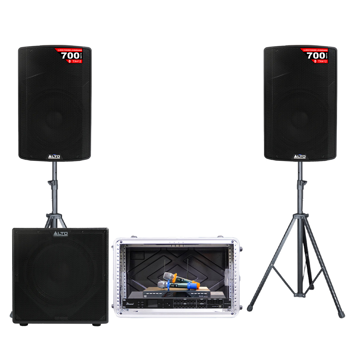 Dàn karaoke - Sân khấu Mini Alto 14