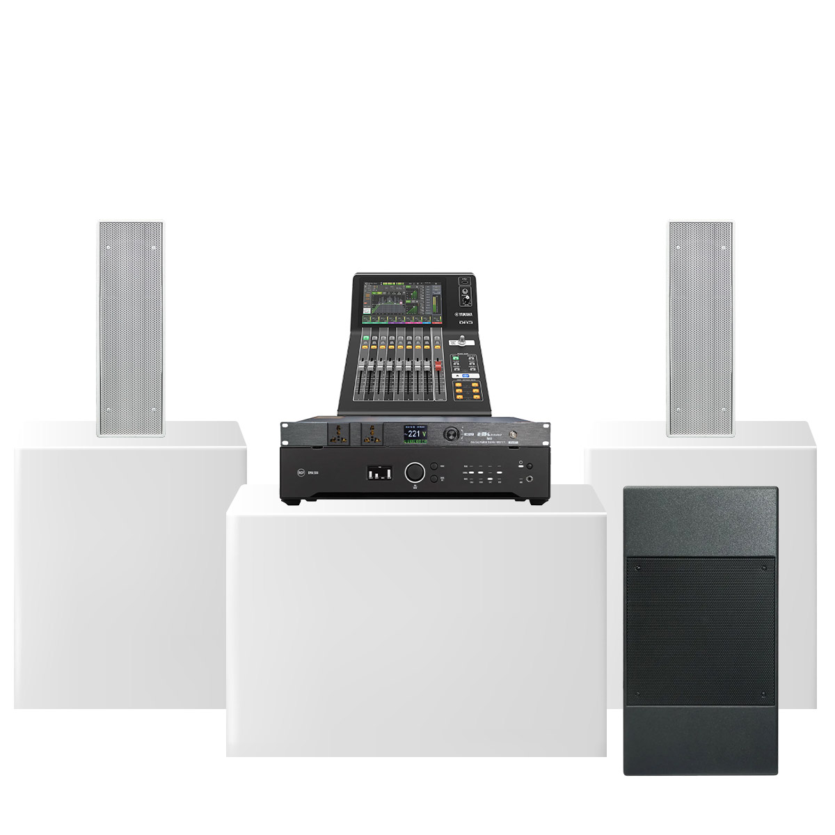 Dàn karaoke treo tường dBTechnologies cho biệt thự, nhà vườn, chung cư cao cấp 01