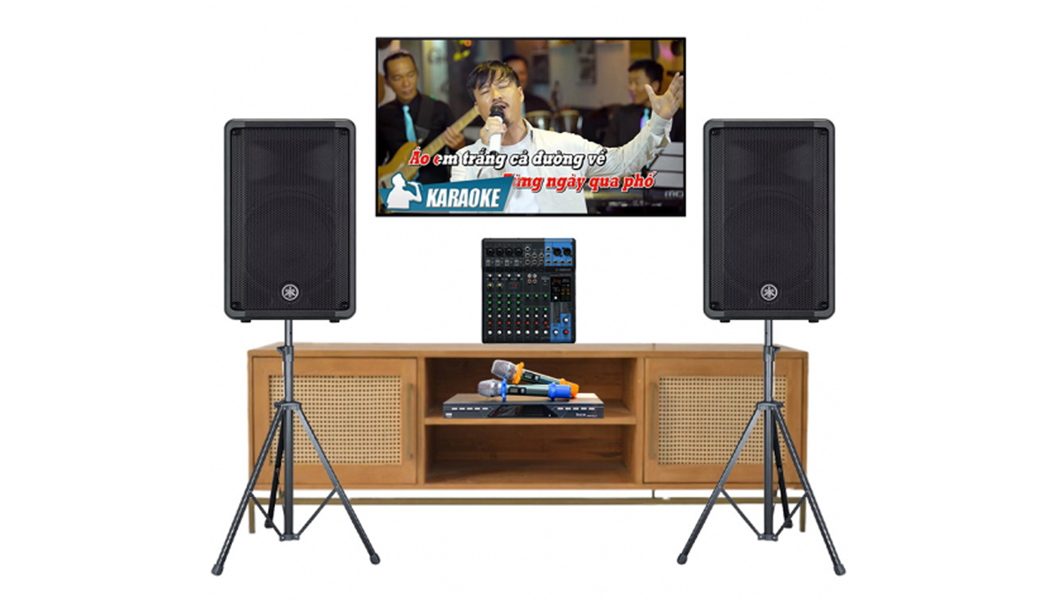 Dàn karaoke Yamaha Active 01 New 2024 chính hãng