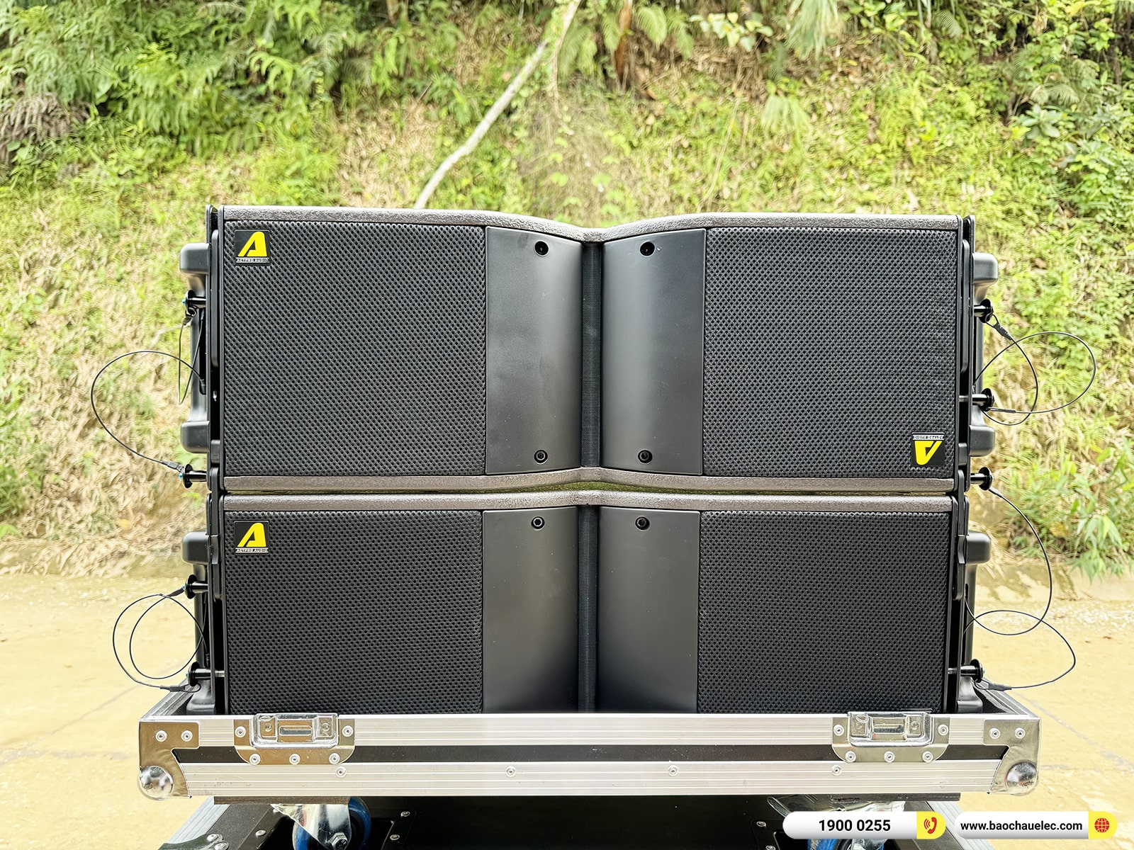 Lắp đặt dàn Line Array Actpro sự kiện, đám cưới gần 153tr cho anh Thảo tại Quảng Nam