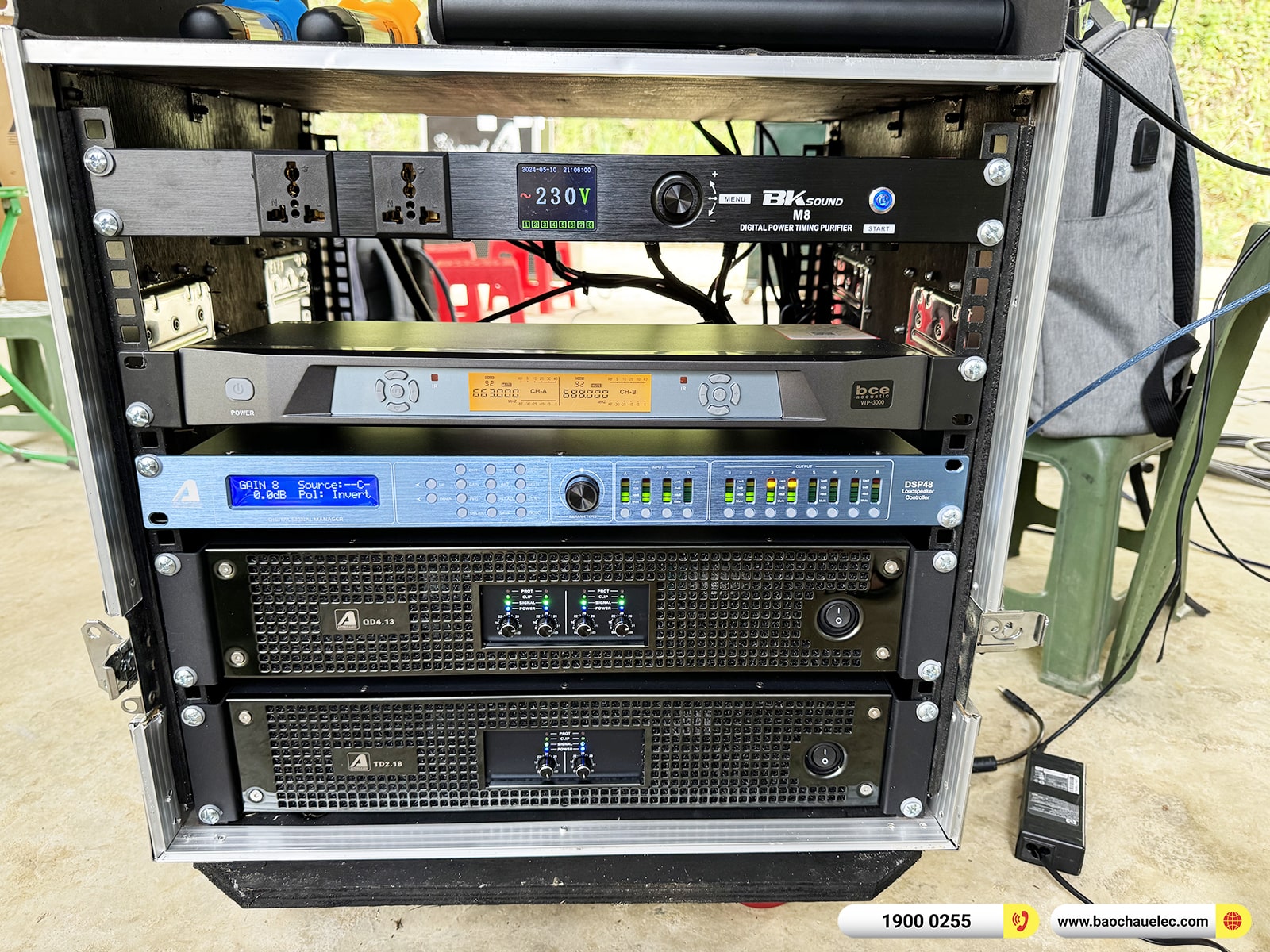 Lắp đặt dàn Line Array Actpro sự kiện, đám cưới gần 153tr cho anh Thảo tại Quảng Nam