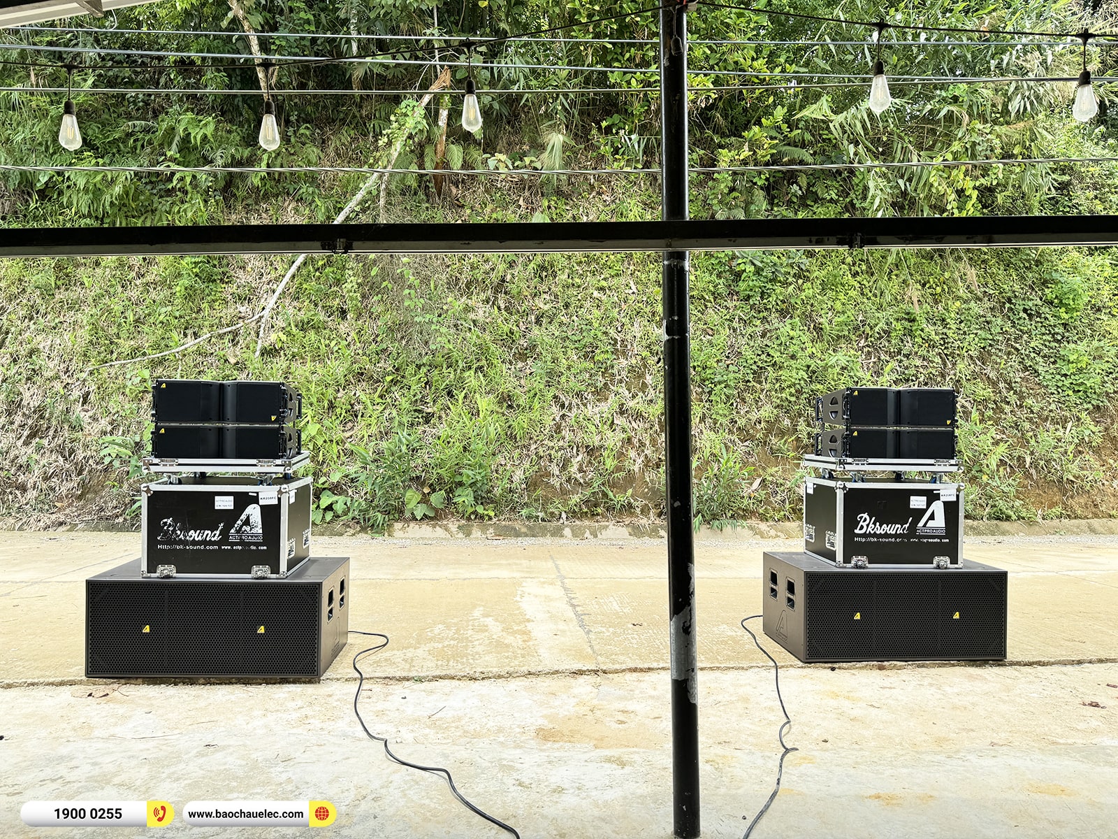 Lắp đặt dàn Line Array Actpro sự kiện, đám cưới gần 153tr cho anh Thảo tại Quảng Nam