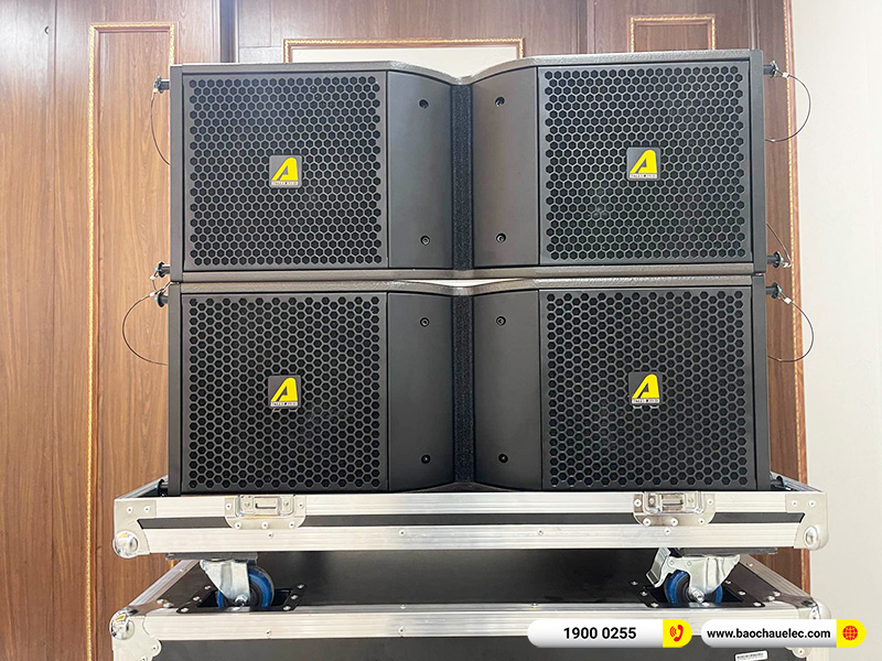 Lắp đặt d&agrave;n Line Array Actpro nh&agrave; h&agrave;ng, sự kiện hơn 135tr cho nh&agrave; h&agrave;ng L&yacute; H&ugrave;ng tại Ph&uacute; Thọ (Actpro KR210, KR28, MG12XU, DSP48,&hellip;) 