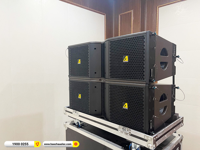 Lắp đặt d&agrave;n Line Array Actpro nh&agrave; h&agrave;ng, sự kiện hơn 135tr cho nh&agrave; h&agrave;ng L&yacute; H&ugrave;ng tại Ph&uacute; Thọ (Actpro KR210, KR28, MG12XU, DSP48,&hellip;) 
