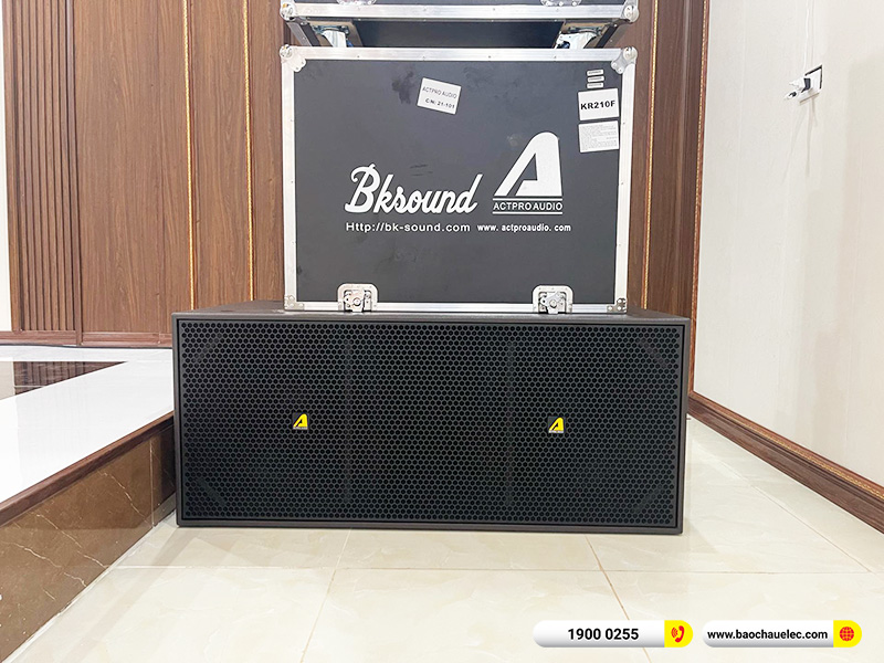 Lắp đặt d&agrave;n Line Array Actpro nh&agrave; h&agrave;ng, sự kiện hơn 135tr cho nh&agrave; h&agrave;ng L&yacute; H&ugrave;ng tại Ph&uacute; Thọ (Actpro KR210, KR28, MG12XU, DSP48,&hellip;) 