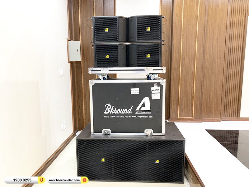 Lắp đặt d&agrave;n Line Array Actpro nh&agrave; h&agrave;ng, sự kiện hơn 135tr cho nh&agrave; h&agrave;ng L&yacute; H&ugrave;ng tại Ph&uacute; Thọ (Actpro KR210, KR28, MG12XU, DSP48,&hellip;) 