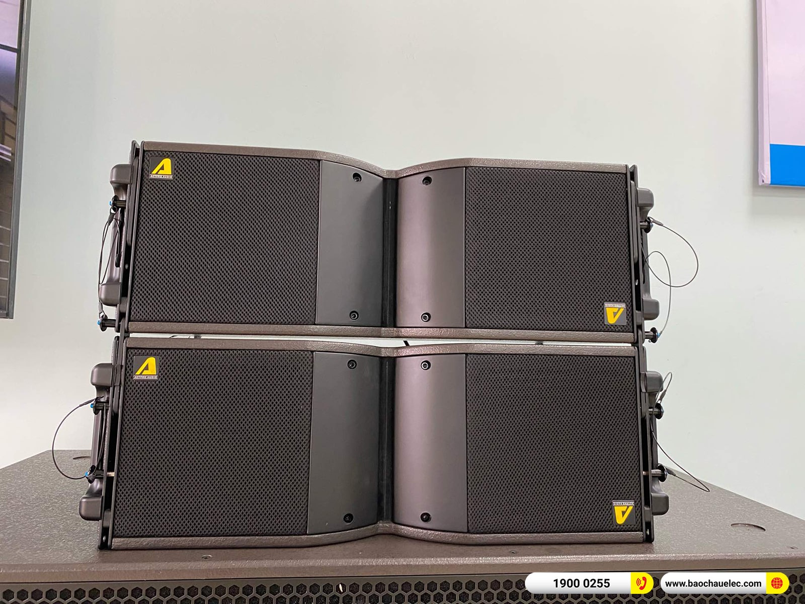 Lắp đặt dàn Line Array Actpro sự kiện, hội trường gần 151tr cho Nhà máy Z176 ở Đồng Nai
