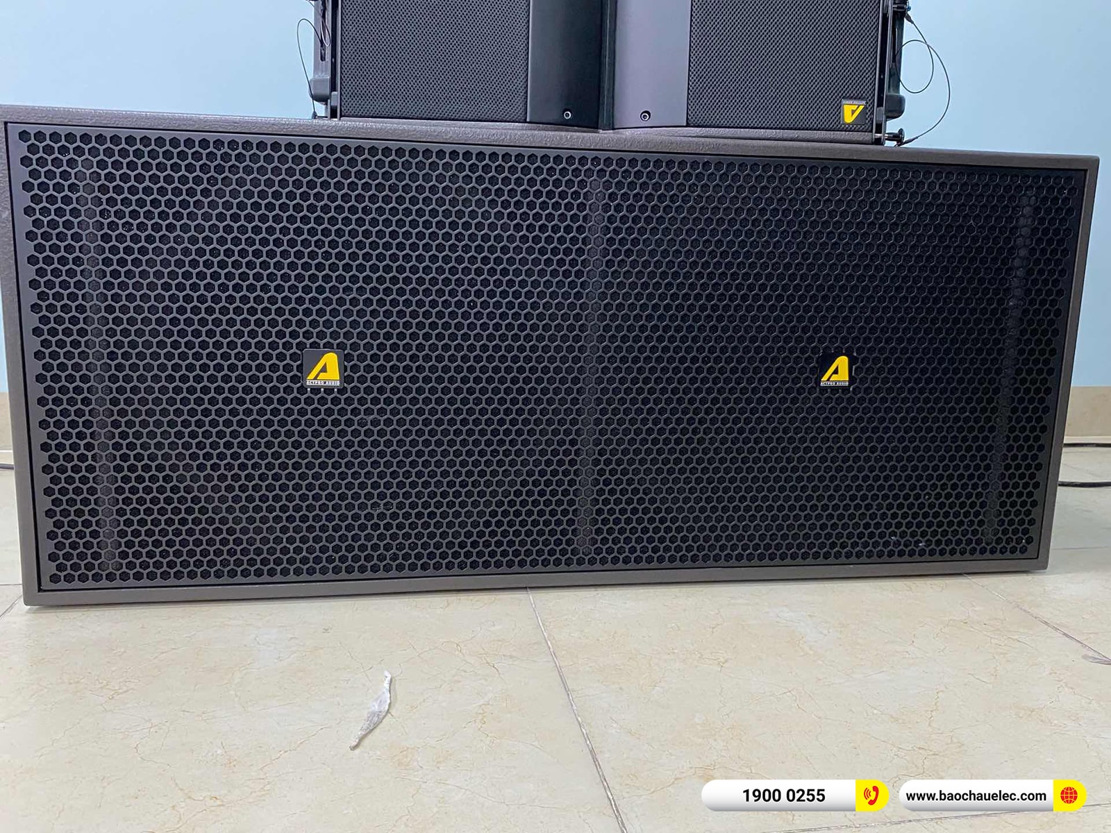 Lắp đặt dàn Line Array Actpro sự kiện, hội trường gần 151tr cho Nhà máy Z176 ở Đồng Nai
