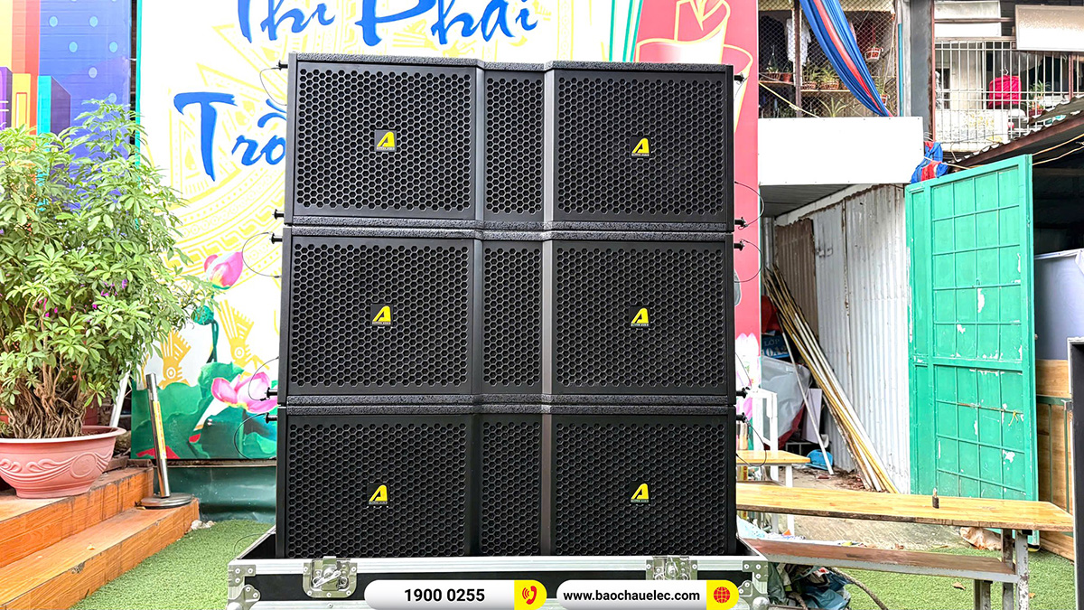 d&agrave;n Line Array Actpro sự kiện, s&acirc;n khấu hơn 162tr cho Trường THPT Huỳnh Th&uacute;c Kh&aacute;ng tại H&agrave; Nội