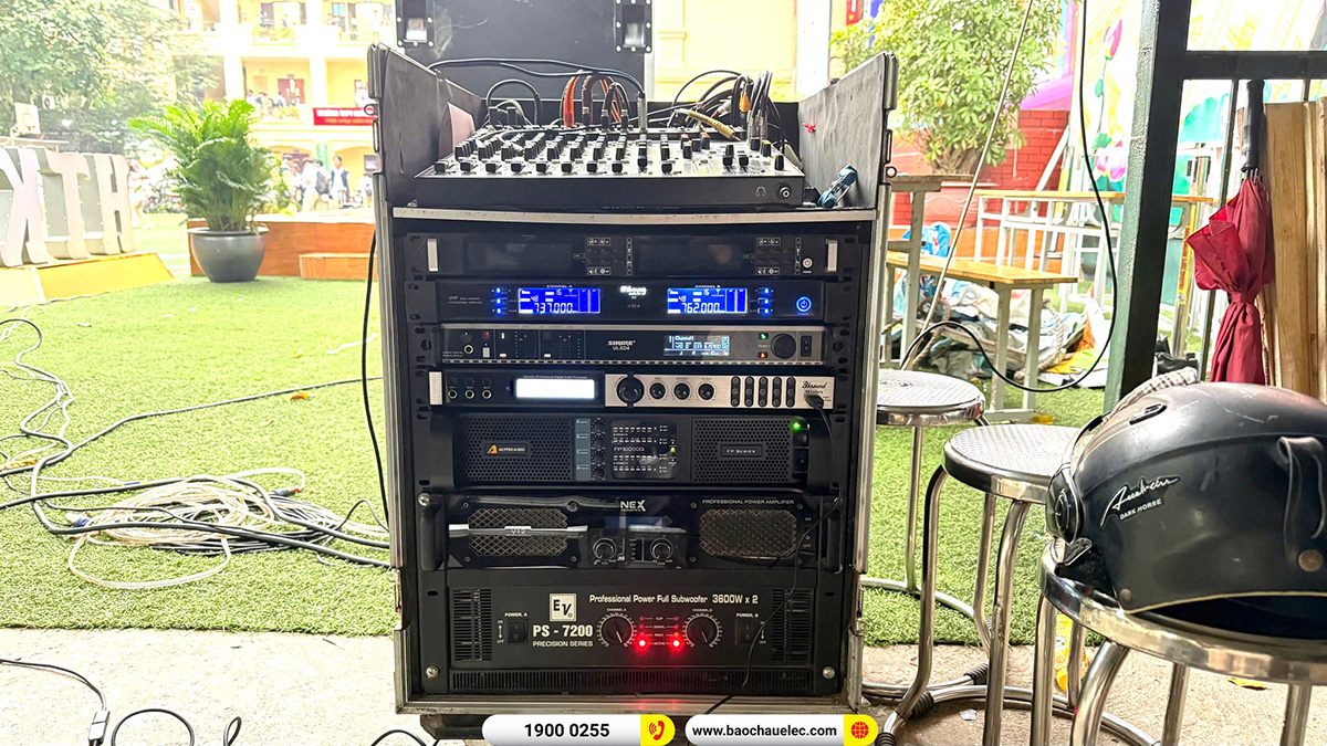 d&agrave;n Line Array Actpro sự kiện, s&acirc;n khấu hơn 162tr cho Trường THPT Huỳnh Th&uacute;c Kh&aacute;ng tại H&agrave; Nội