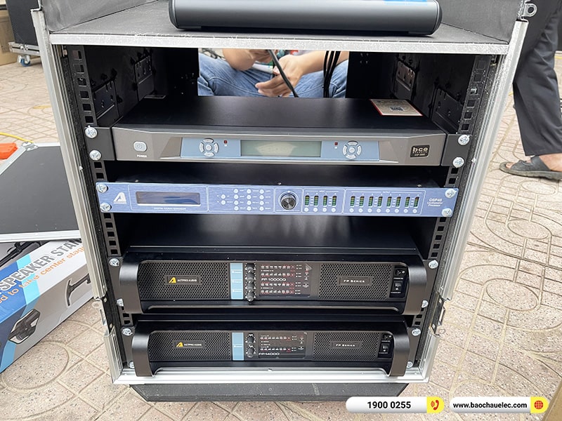 Lắp đặt d&agrave;n Line Array Actpro sự kiện, đ&aacute;m cưới gần 217tr cho anh Danh tại Nghệ An 