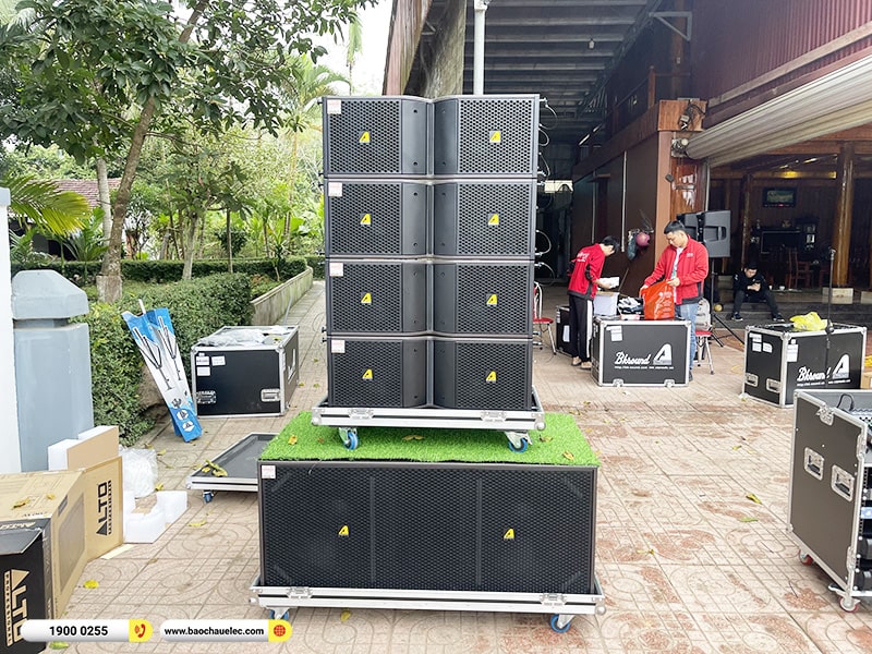 Lắp đặt d&agrave;n Line Array Actpro sự kiện, đ&aacute;m cưới gần 217tr cho anh Danh tại Nghệ An 
