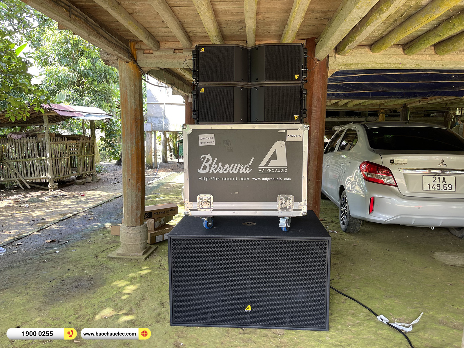 d&agrave;n Line Array Actpro sự kiện, đ&aacute;m cưới hơn 139tr cho anh Đức Anh tại Y&ecirc;n B&aacute;i