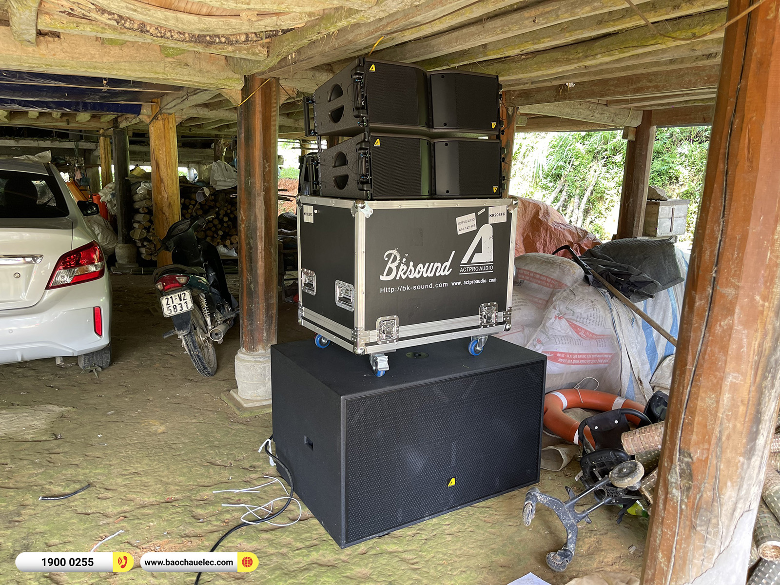 d&agrave;n Line Array Actpro sự kiện, đ&aacute;m cưới hơn 139tr cho anh Đức Anh tại Y&ecirc;n B&aacute;i