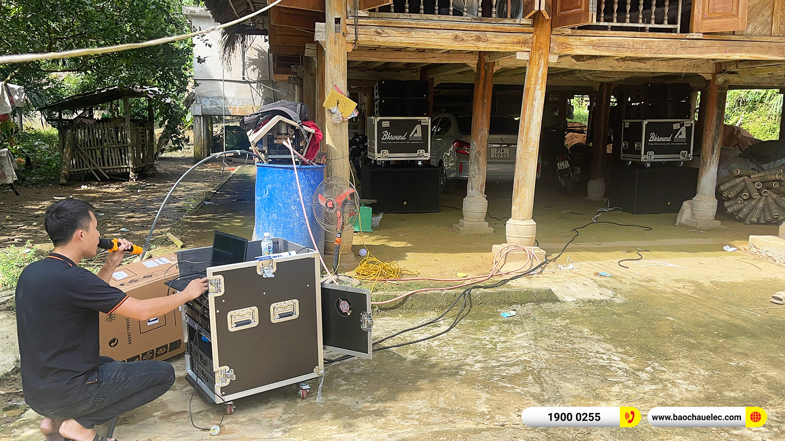 d&agrave;n Line Array Actpro sự kiện, đ&aacute;m cưới hơn 139tr cho anh Đức Anh tại Y&ecirc;n B&aacute;i
