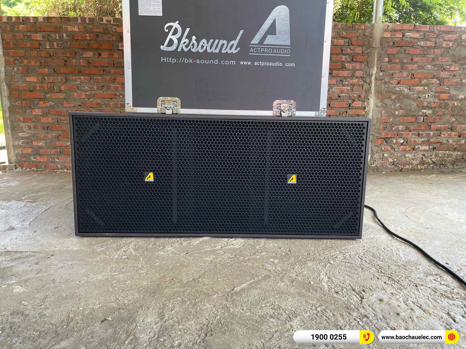 Lắp đặt d&agrave;n Line Array Actpro sự kiện, đ&aacute;m cưới gần 149tr cho anh H&agrave; tại Sơn La