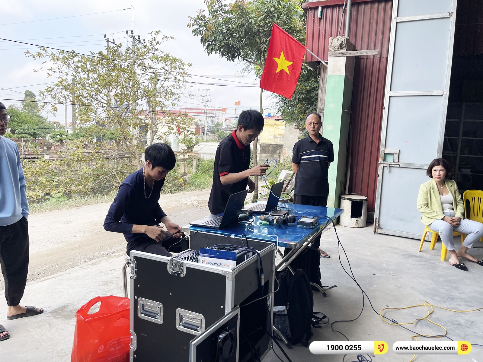 Lắp đặt d&agrave;n Line Array Actpro sự kiện, đ&aacute;m cưới hơn 283tr cho anh Ho&agrave;ng tại Hưng Y&ecirc;n (Actpro KR212, KR28, QD4.13, TD2.22,&hellip;)