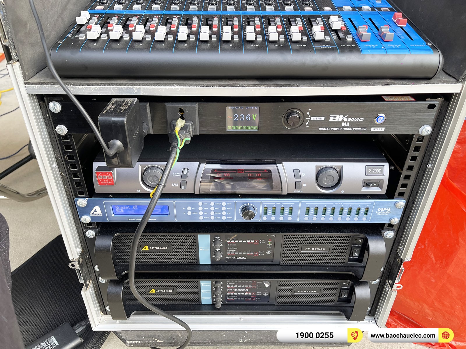 Lắp đặt d&agrave;n Line Array Actpro sự kiện, đ&aacute;m cưới hơn 283tr cho anh Ho&agrave;ng tại Hưng Y&ecirc;n (Actpro KR212, KR28, QD4.13, TD2.22,&hellip;)