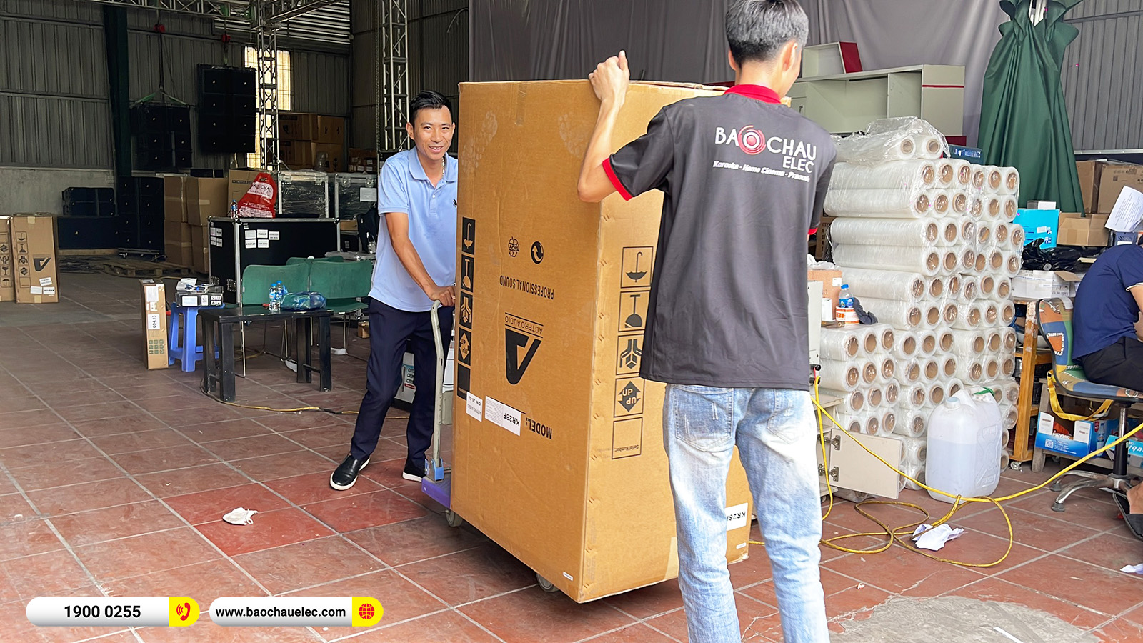 B&agrave;n giao d&agrave;n Line Array Actpro sự kiện, đ&aacute;m cưới hơn 106tr cho anh Ninh tại Cao Bằng