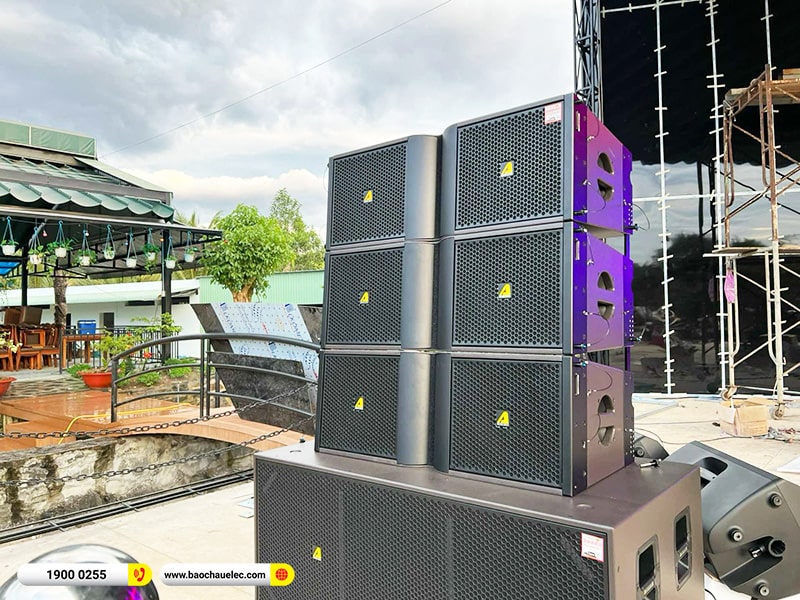 Lắp đặt dàn Line Array Actpro nhà hàng, sự kiện 245tr cho anh Tân tại Đồng Nai (Actpro KR212, KR28, MG16X CV, DSP48,…)