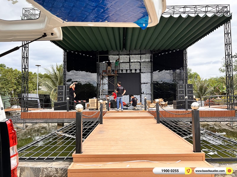 Lắp đặt dàn Line Array Actpro nhà hàng, sự kiện 245tr cho anh Tân tại Đồng Nai (Actpro KR212, KR28, MG16X CV, DSP48,…)