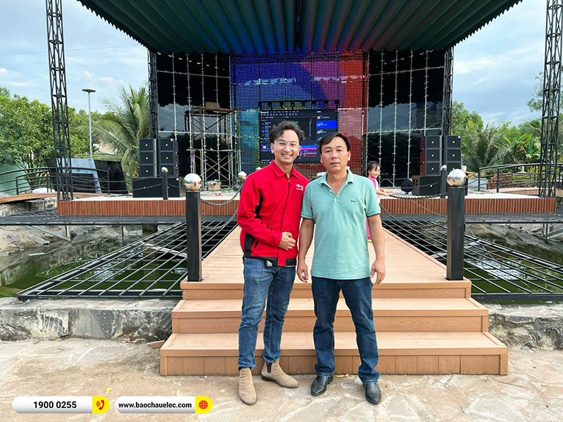Lắp đặt dàn Line Array Actpro nhà hàng, sự kiện 245tr cho anh Tân tại Đồng Nai (Actpro KR212, KR28, MG16X CV, DSP48,…)