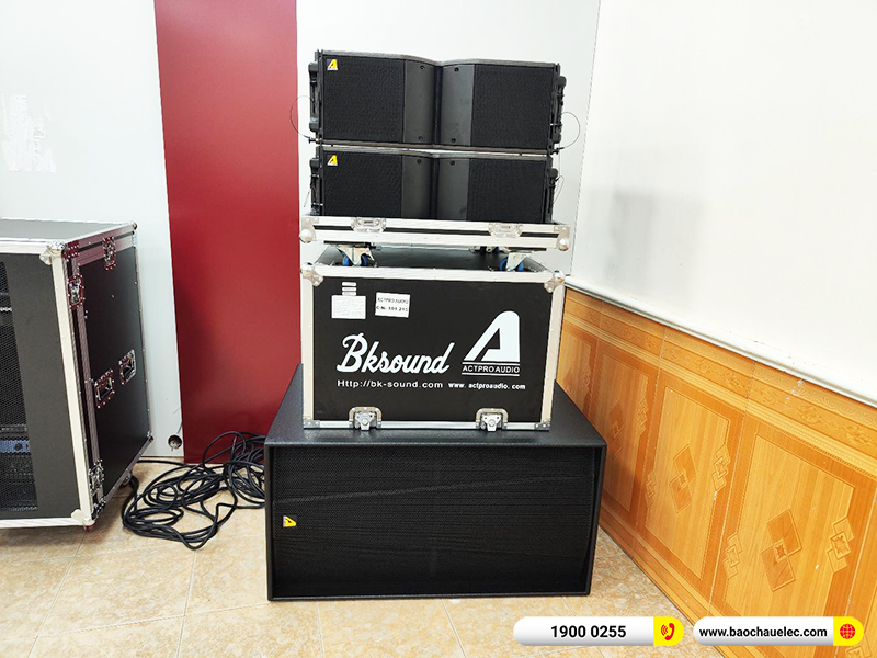 Lắp đặt d&agrave;n Line Array Actpro nh&agrave; h&agrave;ng, sự kiện hơn 133tr cho anh Thắng tại Th&aacute;i Nguy&ecirc;n (Actpro KR208F, S218F, QD4.13, TD2.18,&hellip;) 