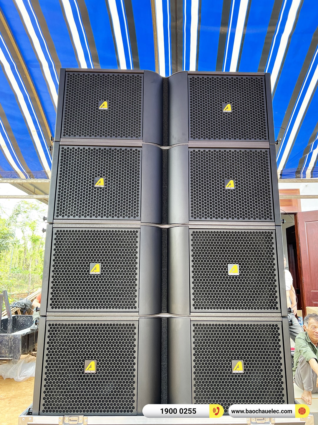 Lắp đặt d&agrave;n Line Array Actpro sự kiện, đ&aacute;m cưới hơn 370tr cho anh Th&agrave;nh tại Bu&ocirc;n M&ecirc; Thuột 
