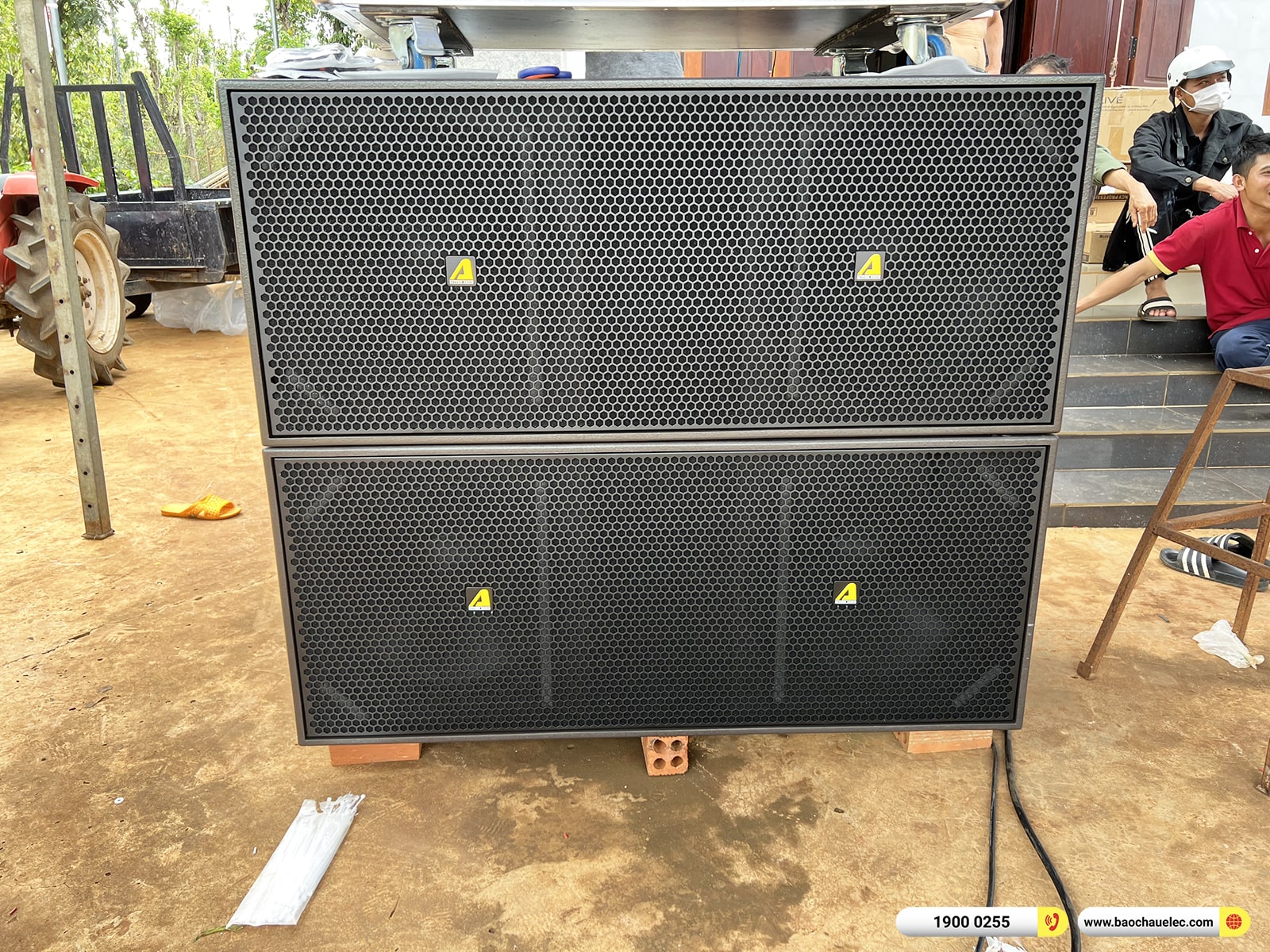 Lắp đặt d&agrave;n Line Array Actpro sự kiện, đ&aacute;m cưới hơn 370tr cho anh Th&agrave;nh tại Bu&ocirc;n M&ecirc; Thuột 