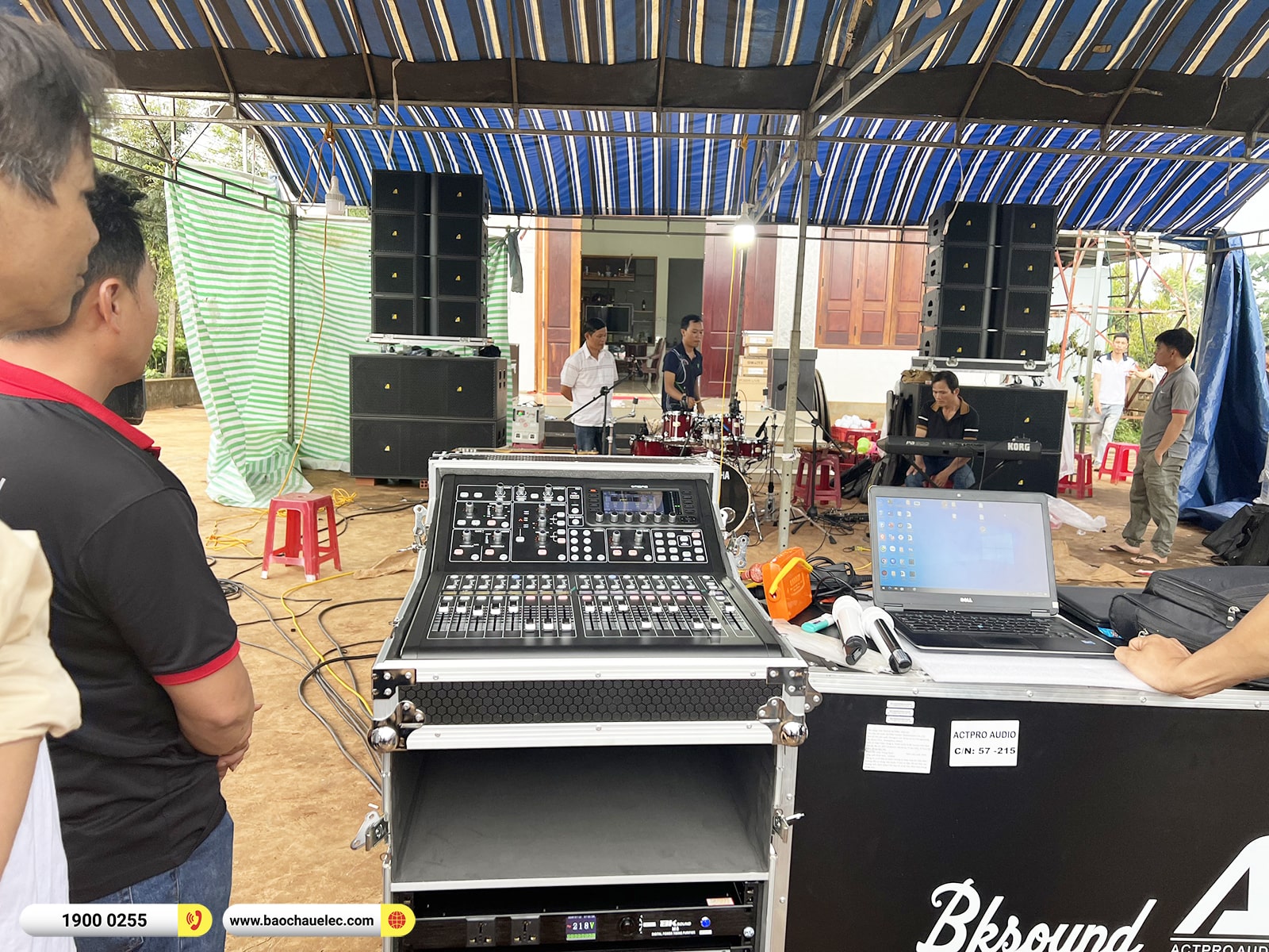 Lắp đặt d&agrave;n Line Array Actpro sự kiện, đ&aacute;m cưới hơn 370tr cho anh Th&agrave;nh tại Bu&ocirc;n M&ecirc; Thuột 