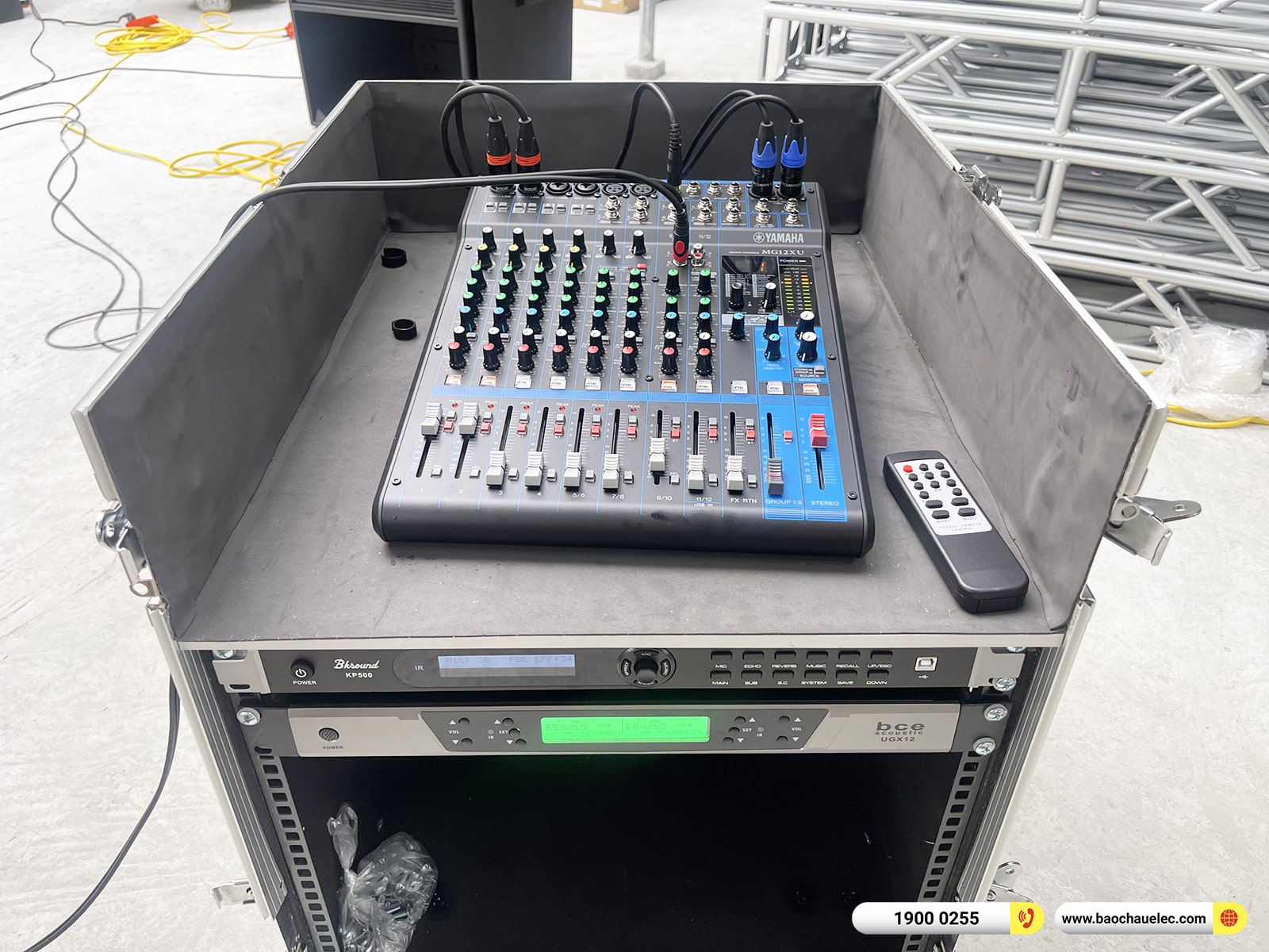 dàn Line Array Actpro sự kiện, đám cưới hơn 100tr cho anh Thưởng tại Hà Nam