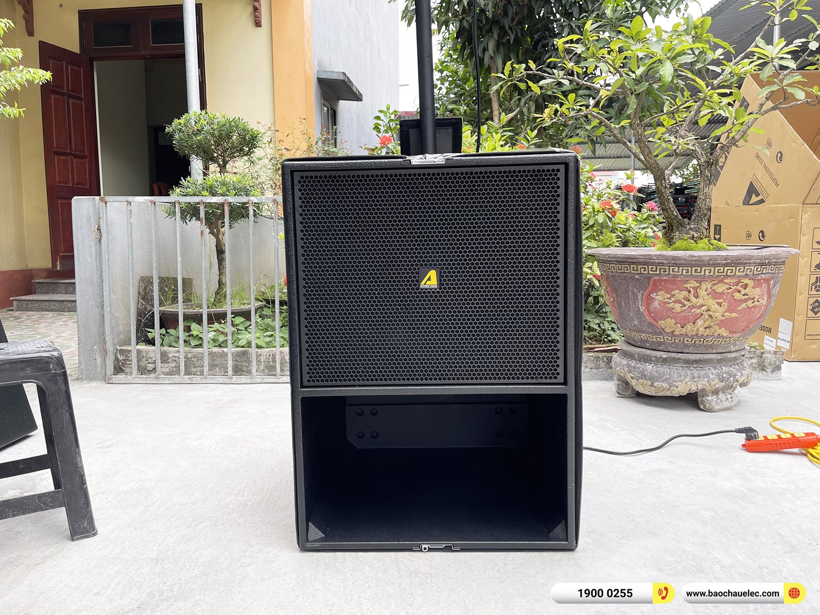 dàn Line Array Actpro sự kiện, đám cưới hơn 100tr cho anh Thưởng tại Hà Nam