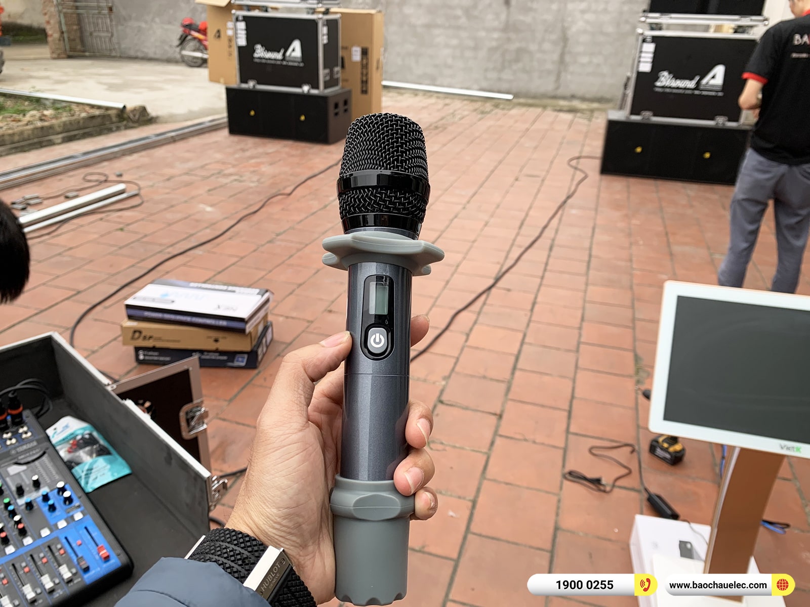 Lắp đặt d&agrave;n Line Array Actpro sự kiện, đ&aacute;m cưới hơn 182tr cho anh Tu&acirc;n tại H&agrave; Nội