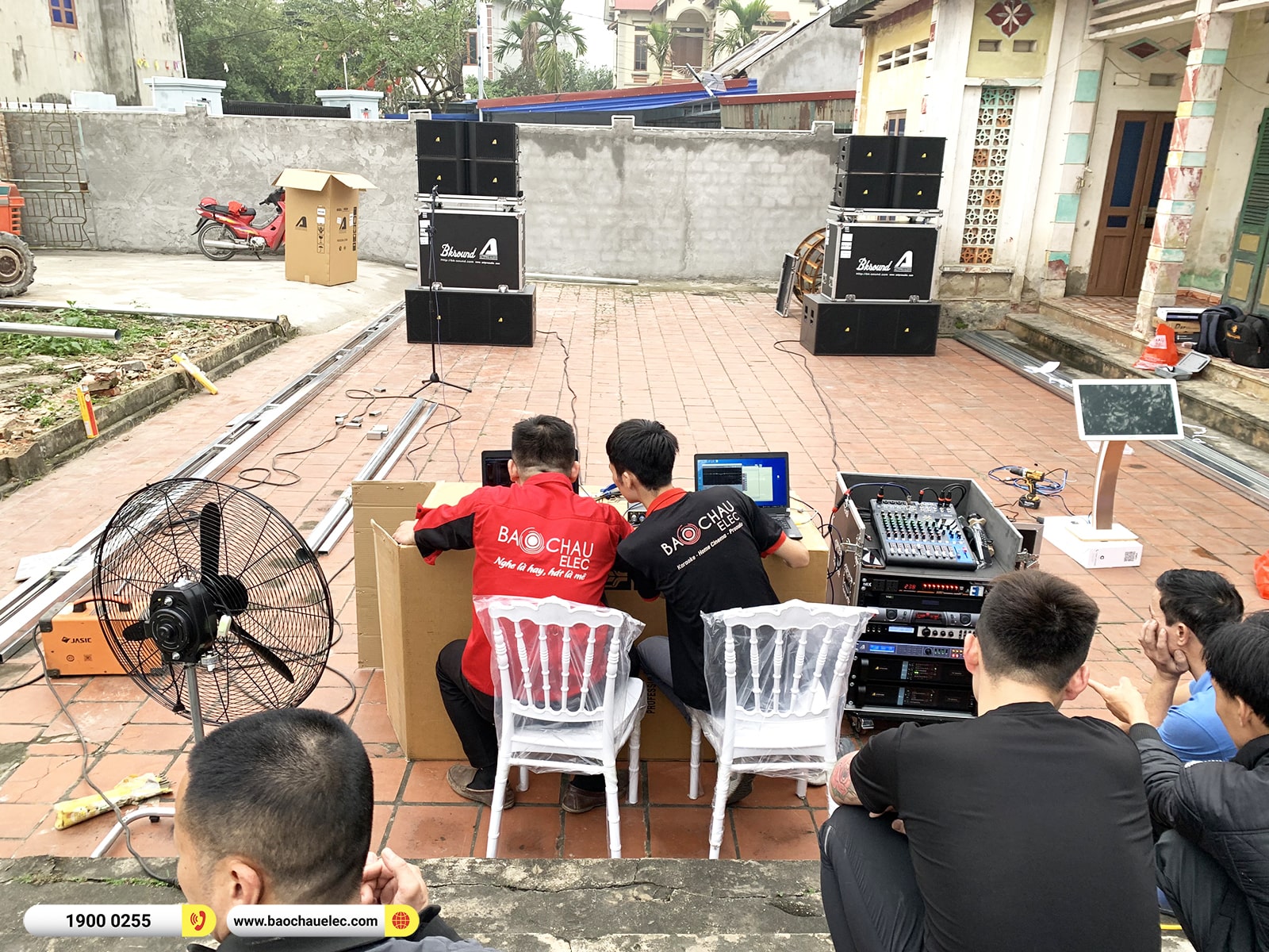 Lắp đặt d&agrave;n Line Array Actpro sự kiện, đ&aacute;m cưới hơn 182tr cho anh Tu&acirc;n tại H&agrave; Nội