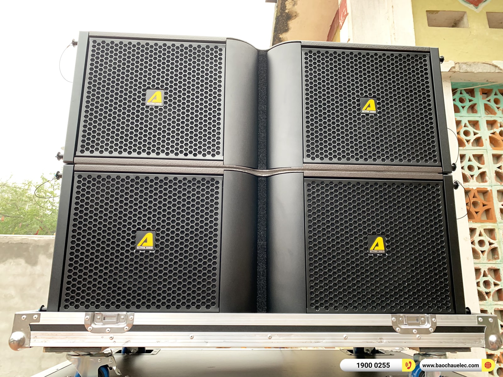 Lắp đặt d&agrave;n Line Array Actpro sự kiện, đ&aacute;m cưới hơn 182tr cho anh Tu&acirc;n tại H&agrave; Nội