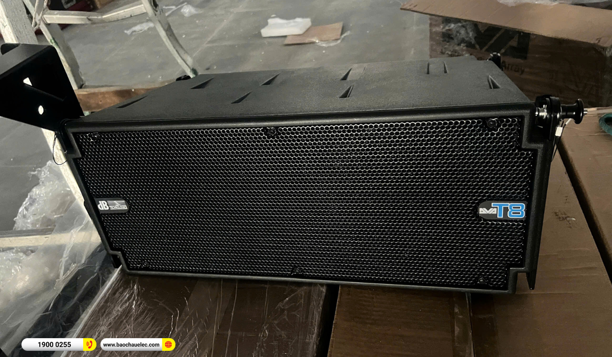Lắp đặt d&agrave;n Line Array dBTechnologies sự kiện, s&acirc;n khấu cho Ủy Ban Nh&acirc;n D&acirc;n Huyện Nh&agrave; B&egrave; tại TP HCM