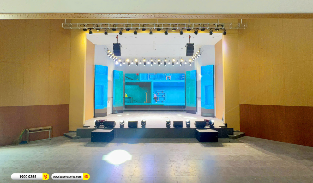 Lắp đặt d&agrave;n Line Array dBTechnologies sự kiện, s&acirc;n khấu cho Ủy Ban Nh&acirc;n D&acirc;n Huyện Nh&agrave; B&egrave; tại TP HCM