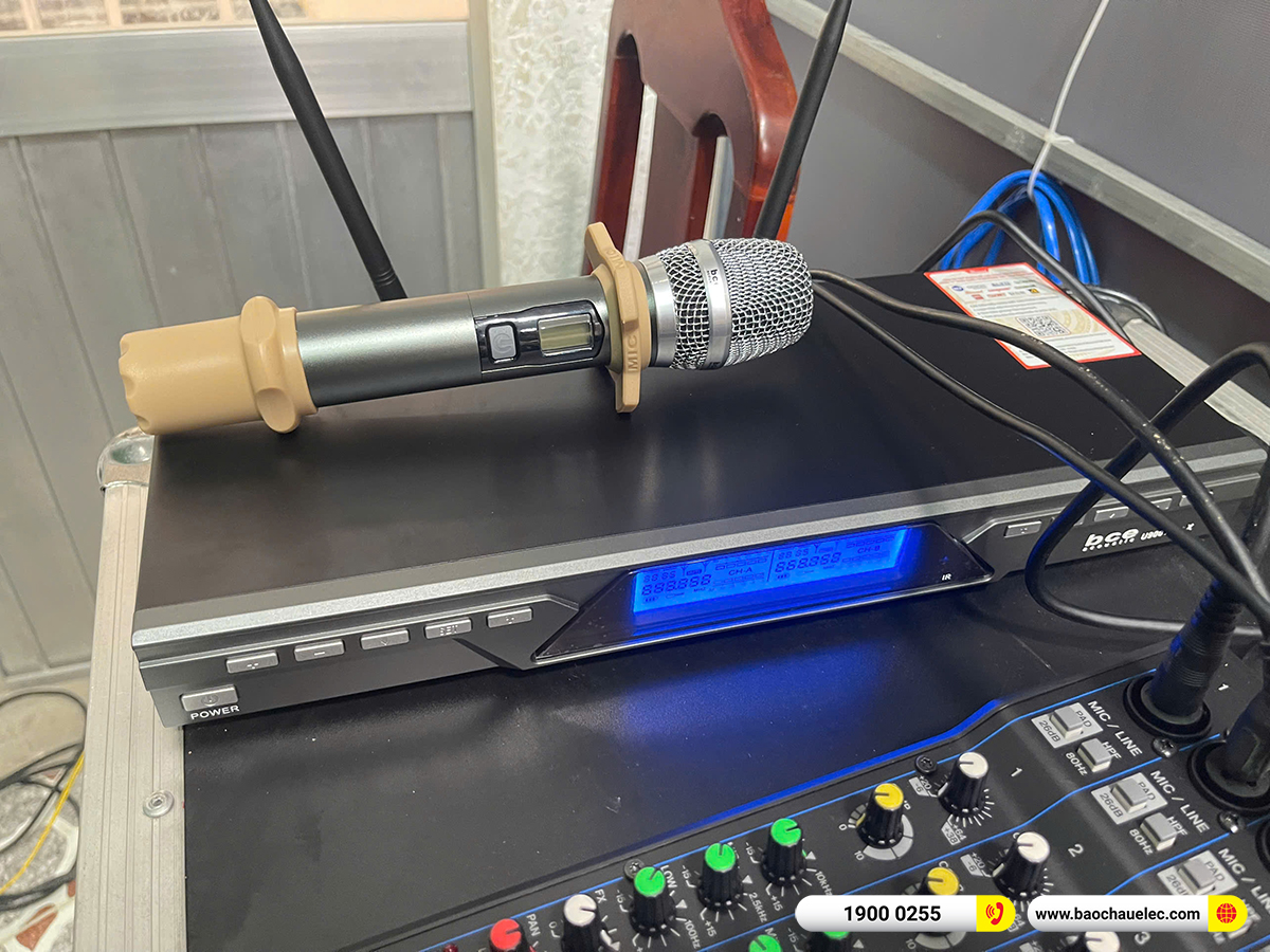 Lắp đặt d&agrave;n &acirc;m thanh Array Temeisheng cho UBND x&atilde; Trường Long T&acirc;y tại Cần Thơ 