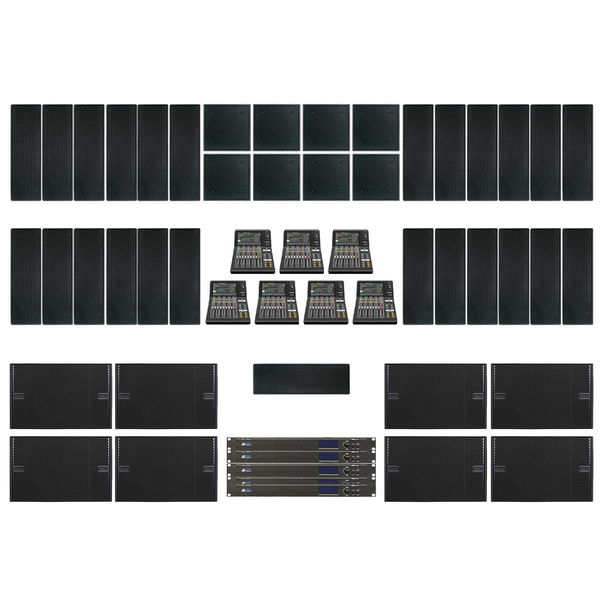 Dàn Loa dBTechnologies Italy Cho Tổ Hợp Hotel, Nhà Hàng, Cafe Bar Nhiều Tầng 06