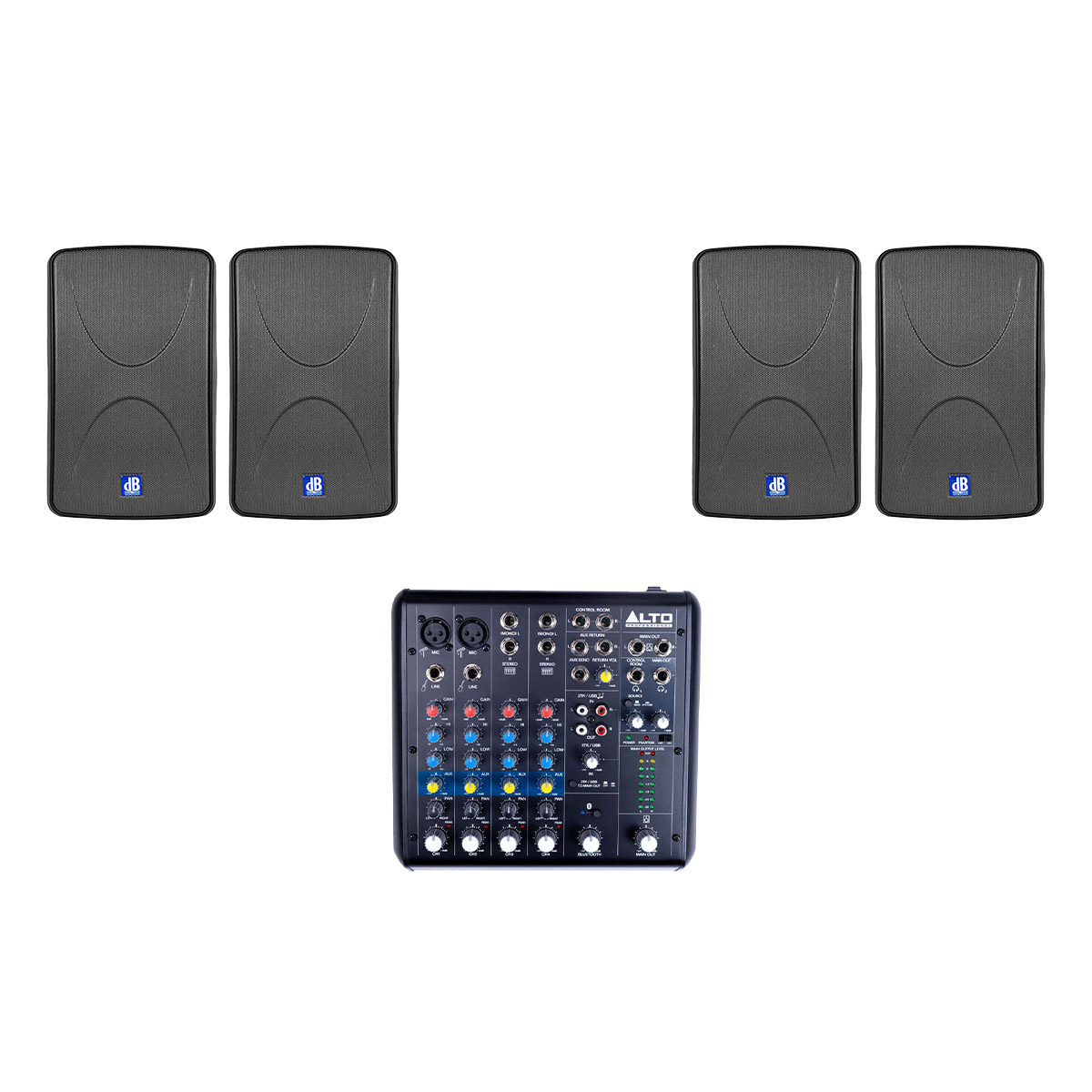 Dàn Loa dBTechnologies Italy Cho Nhà Hàng, Cafe Nhỏ 07