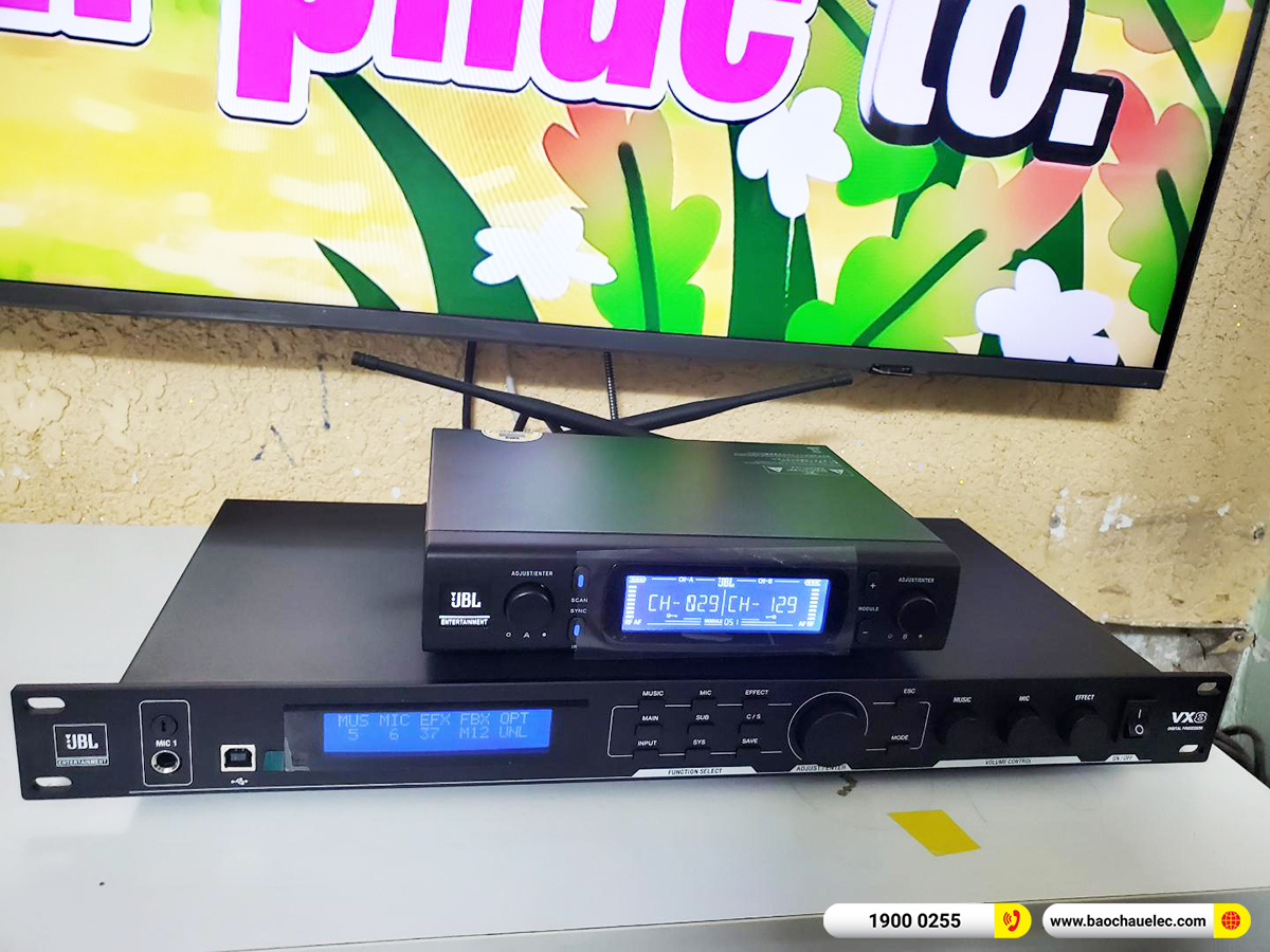Lắp đặt d&agrave;n karaoke di động Bose hơn 75tr cho anh Vũ tại H&agrave; Nội (Bose L1 Pro16, JBL VX8, JBL VM300) 