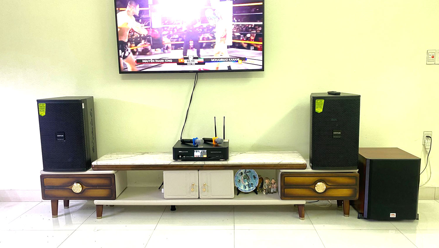 Dàn Loa Domus 6120max được Bảo Châu Elec lắp đặt và bàn giao cho gia đình khách hàng ạ