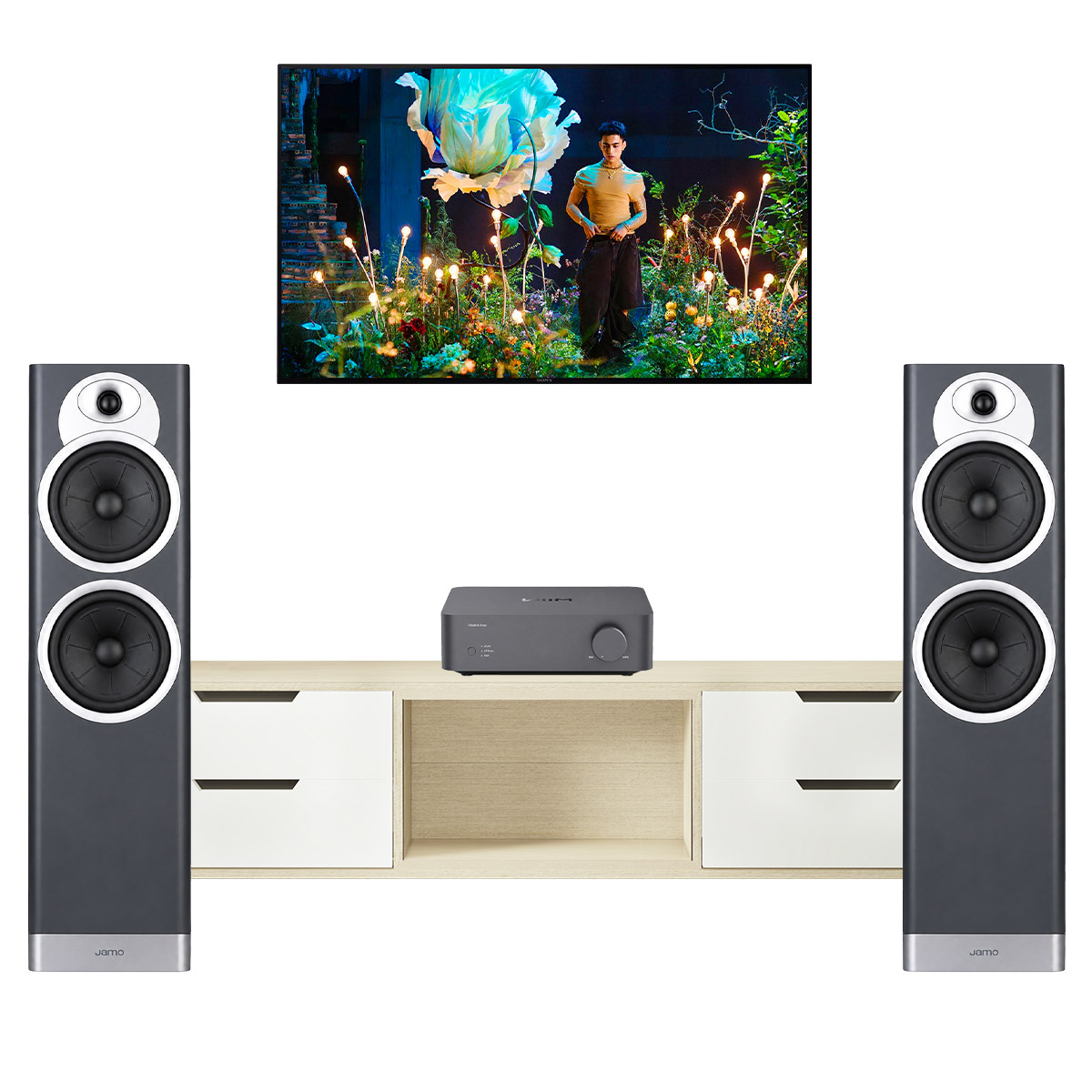 Dàn nghe nhạc 2 kênh Stereo NN72