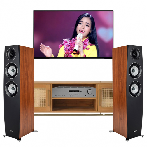 Dàn nghe nhạc 2 kênh Stereo NN72 (Jamo C95II + Cambridge Audio AXR85)