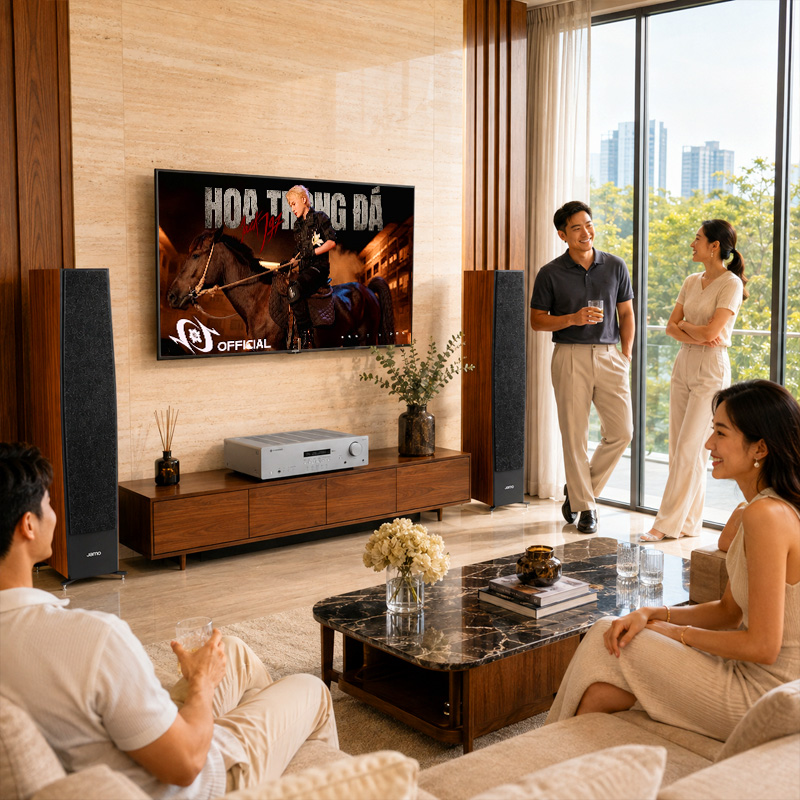 D&agrave;n nghe nhạc 2 k&ecirc;nh Stereo NN85