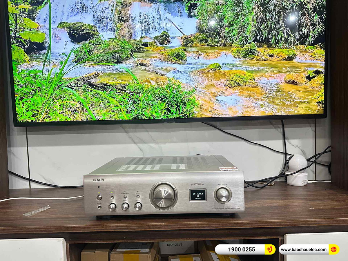 Lắp đặt dàn nghe nhạc Focal hơn 56tr cho anh Cương tại Hà Nội