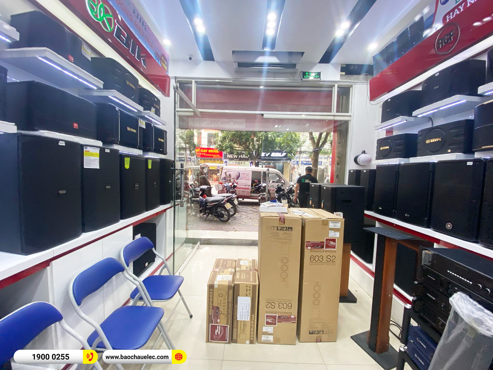 Lắp đặt d&agrave;n nghe nhạc B&W hơn 89tr cho anh Cường tại Hải Ph&ograve;ng