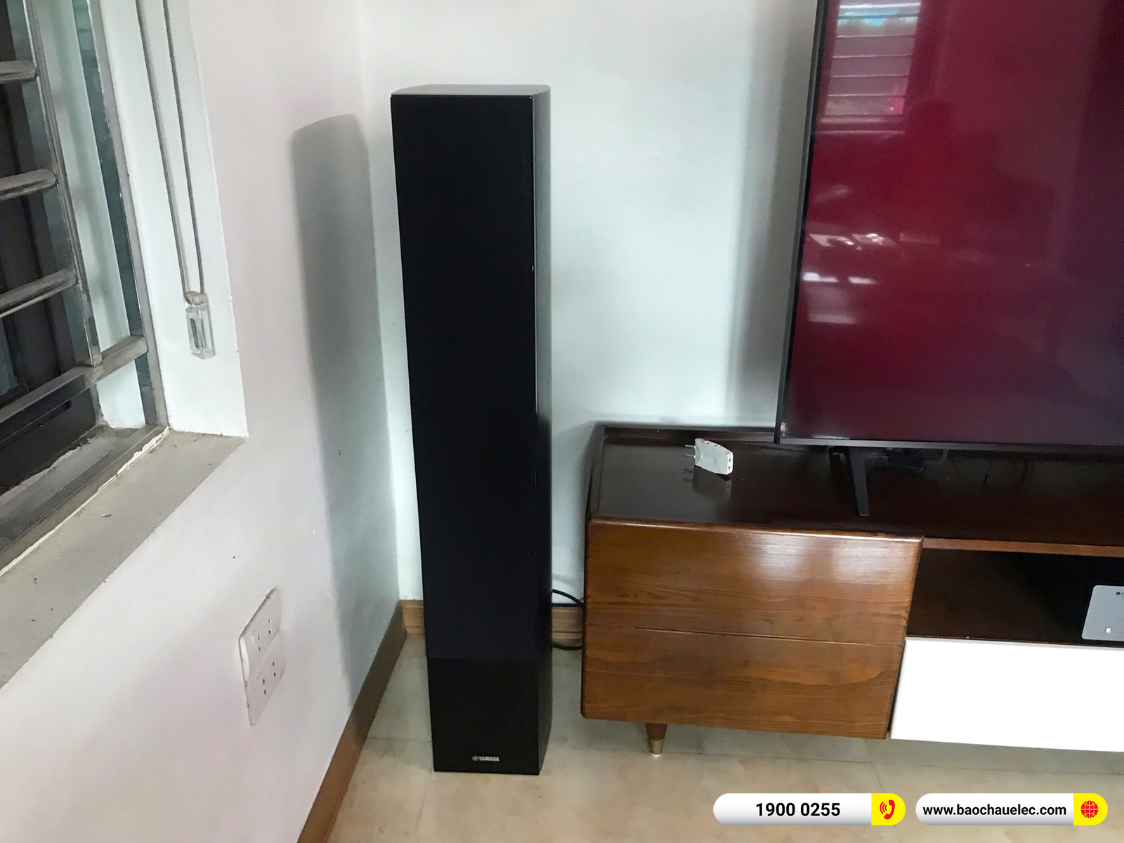 Lắp đặt d&agrave;n nghe nhạc Yamaha gần 23tr cho anh Giang tại Nam Định